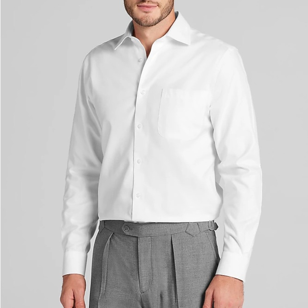 Jos. A. Bank Classic White Dress Shirt